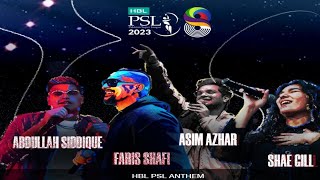 PSL 8 Anthem Song 2023 Released - HBL PSL 8 Song