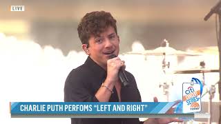 Charlie Puth Left And Right Live from The TODAY Show