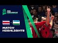 HIGHLIGHTS: Costa Rica v Uzbekistan | FIFA Futsal World Cup Uzbekistan 2024