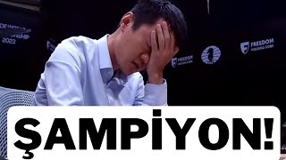 SON MAÇ ve Ding Liren DÜNYA ŞAMPİYONU! | Ian Nepomniachtchi vs Ding Liren