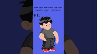 JAB RELATIVE RESULT KE BAARE MEIN POOCHHHEN | 2022 | #shorts #trending #funnyvideo |ANIMETX