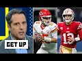 GET UP | Dan Graziano: Gap between Chiefs & 49ers is much bigger than it was in Super Bowl LVIII