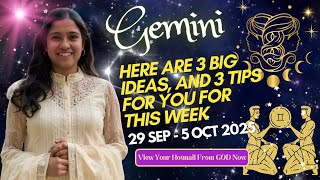 ♊️ Gemini, Know What Stars Have In Store For You This Week 29 Sep - 5 Oct 2025