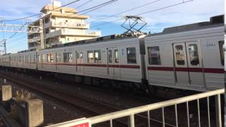 【鉄道動画】新田駅にて　東武10030系通過シーン