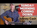 Sunday Morning Coming Down - Johnny Cash | Guitar Lesson