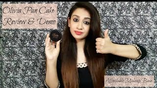 Olivia Pan cake Review and Demo |Affordable Makeup