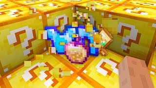 Minecraft, But The ENTIRE World is Lucky Blocks..