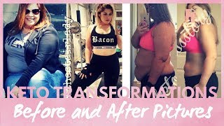 Best Keto Weight Loss Transformation Pictures | Before and After Result Compilation #1