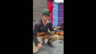 5.56 INSAS : Kholne ki prakriya : Briefing by NCC cadet