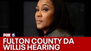 Hearing on Fulton County DA Fani Willis’ eligibility in Trump prosecution