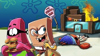 Minecraft | UNDERCOVER SECRET SPONGEBOB MISSION! (Robbing the Krusty Krab)