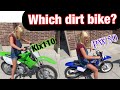 Kawasaki Klx110 vs Yamaha pw50 | Which dirt bike for an 8 year old ?