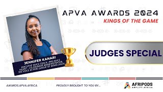 Judges Special with Jennifer Kanari -APVA Awards 2024