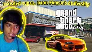 GTA 5: Franklin supra മോഷ്ടിച്ചു...😧#gta#gaming