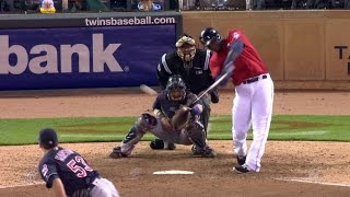 CLE@MIN: Sano singles in Dozier in the 5th inning