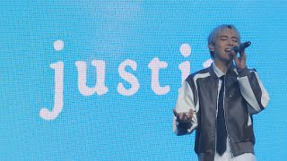 [Fancam] Sunday Morning by justin at the Be My Belle Fanmeet