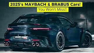 2025's Most Exclusive MAYBACH \u0026 BRABUS Cars