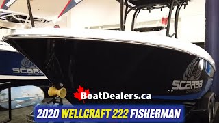 2020 Wellcraft 222 Fisherman Walkthrough