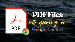 Fix - PDF Files Not Opening On Chrome