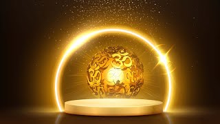 Golden Infinite Energy | Attracts Abundance and Blessings | Connect with Divinity | Sacred Geometry
