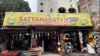 Satyanarayana Patang  ghar shop at dhoolpet #kiteflying #shorts #trending