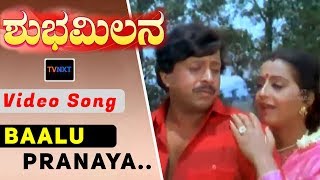 Shubha Milana–Kannada Movie Songs | Baalu Pranaya Geethe Video Song | TVNXT