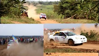 How cars jumped at Kaliro sugar Eastern motor rally championship.Pictures of Nakalama sachet