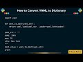 How to Convert YAML to Dictionary
