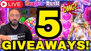 🔴   5 GIVEAWAYS LIVE!!! EXTRA GIVEAWAY FOR CHRISTMAS!!! HUGE LIVE PLAY