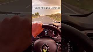 Renault Kiger Mileage on Highways! 23Kmpl