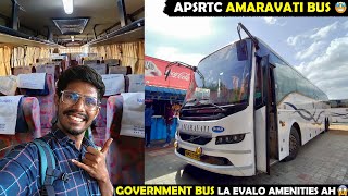 150 KMs ku ₹410 ah 😱 | APSRTC Amaravati Volvo Bus 🤩 | Tirupati to Chennai | Vlog- 167