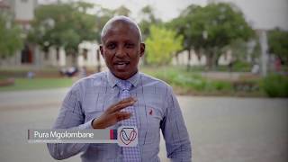 Welcome message from the UFS Dean of Student Affairs, Pura Mgolombane