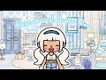 Aesthetic Cinnamoroll House Tour🩵 | House Design Toca Boca | Toca Life World