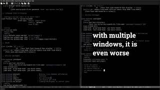 Keeping Emacs Windows Still Sinister
