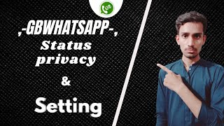 Gb whatsapp status Settings| Gb whatsapp status privacy| GBWHATSAPP hide view status| #AliTechnical