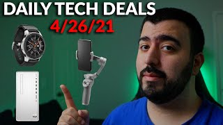 Daily Tech Deals & Mobile Deals - Monday 4/26/21 - Smartwatches, Computers & More