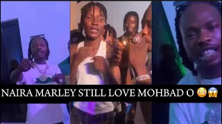 Naira Marley Miss Mohbad as he sing Mohbad song WORD for WORD with zinoleesky as they celebrate moh