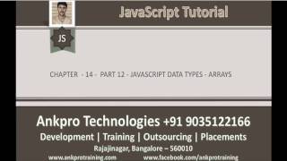 JavaScript for beginners - Chapter 14 - Data types Part 12 - Arrays Part 1