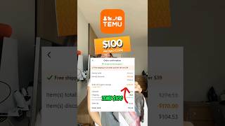 🤯 TEMU $100 OFF SECRET CODE WORKING METHOD 🤫 #temufinds #temu #temuhaul #discounts