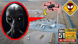 DRONE CATCHES ALIEN AT AREA 51! | YOU WON'T BELIEVE WHAT MY DRONE CAUGHT AT AREA