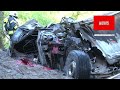 Schutzengel! Fahrer überlebt LKW-Unfall mit Brandfolge auf A44 04.07.2022