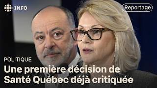 Santé Québec rappelé à l’ordre quant aux coupes en santé