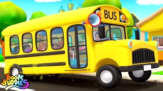 Wheels On The Bus + More Children Rhymes and Vehicles Songs