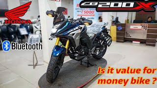 2025 Honda CB200x Full Review Video | No competition bike | Price,features,exhaust & Downpayment