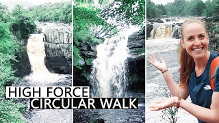 High Force Waterfall Walk in the North Pennines AONB