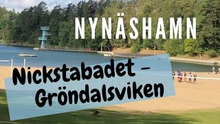 Walking: Nickstabadet - Gröndalsviken, Nynäshamn, Sweden