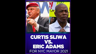 Eric Adams and Curtis Sliwa talk crime in NYC