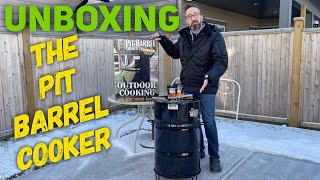 Unboxing the Pit Barrel Cooker