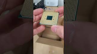 testing the CPU shipped in the mail without protection #shorts