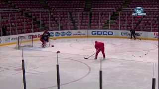 SchoolOfOZ - Chris Osgood's take on Practicing with Pavel Datsyuk